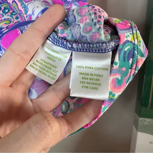 LILLY PULITZER purple / pink elephant Play That Trunky Music Bay dress XXS - Picture 6 of 12